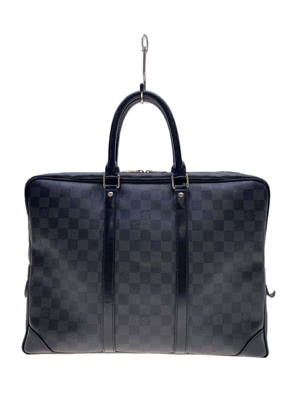 Louis Vuitton Porte Documents Voyage Damier Graphite Black All over